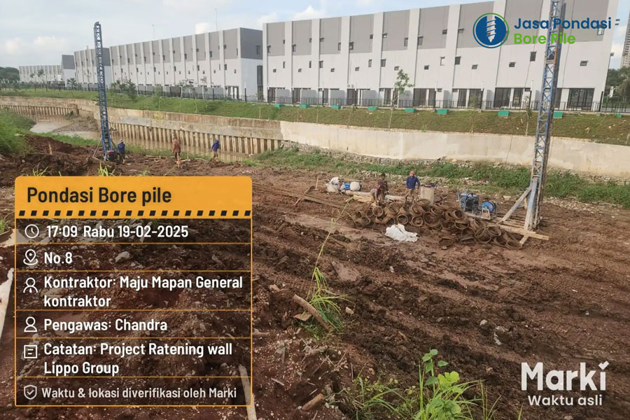 Jasa Bore Pile Bekasi